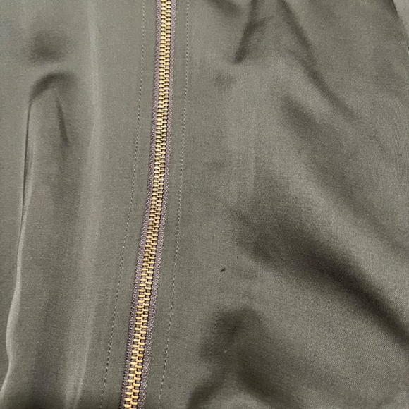 Babaton Chelsey Satin Bomber Jacket - Picture 9 of 13